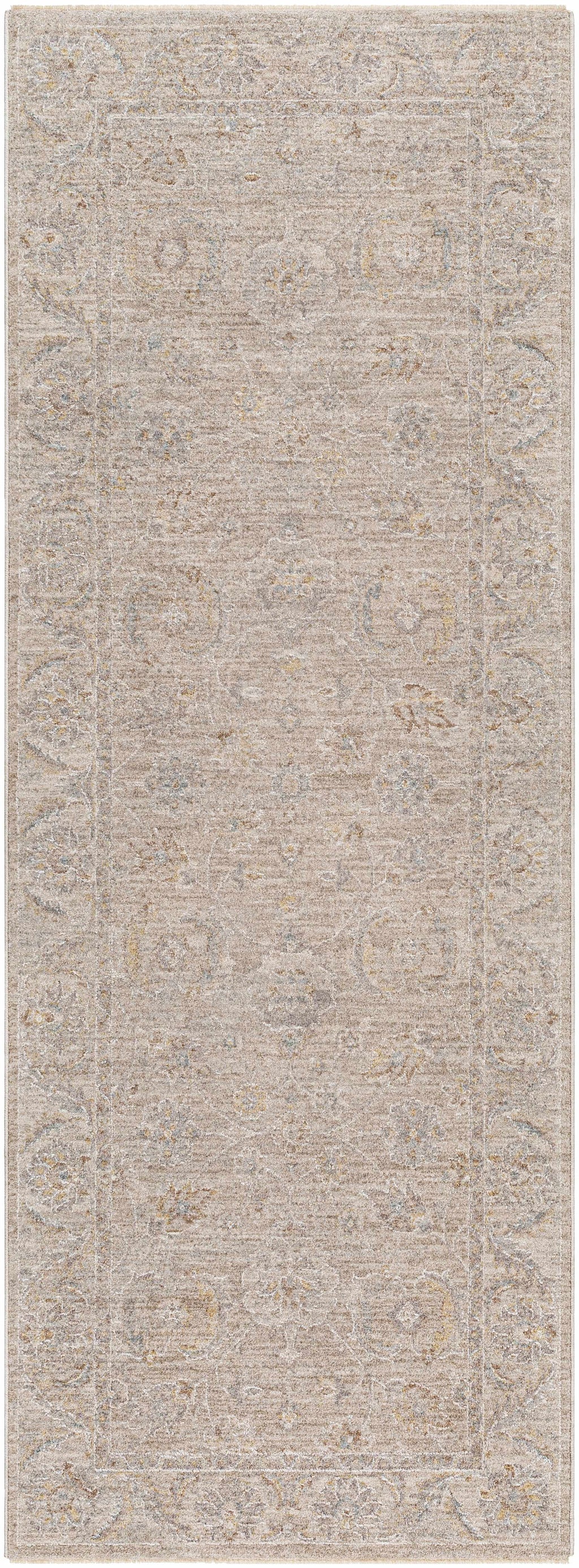 Brown Gray 10' x 14' Area Rug E6067