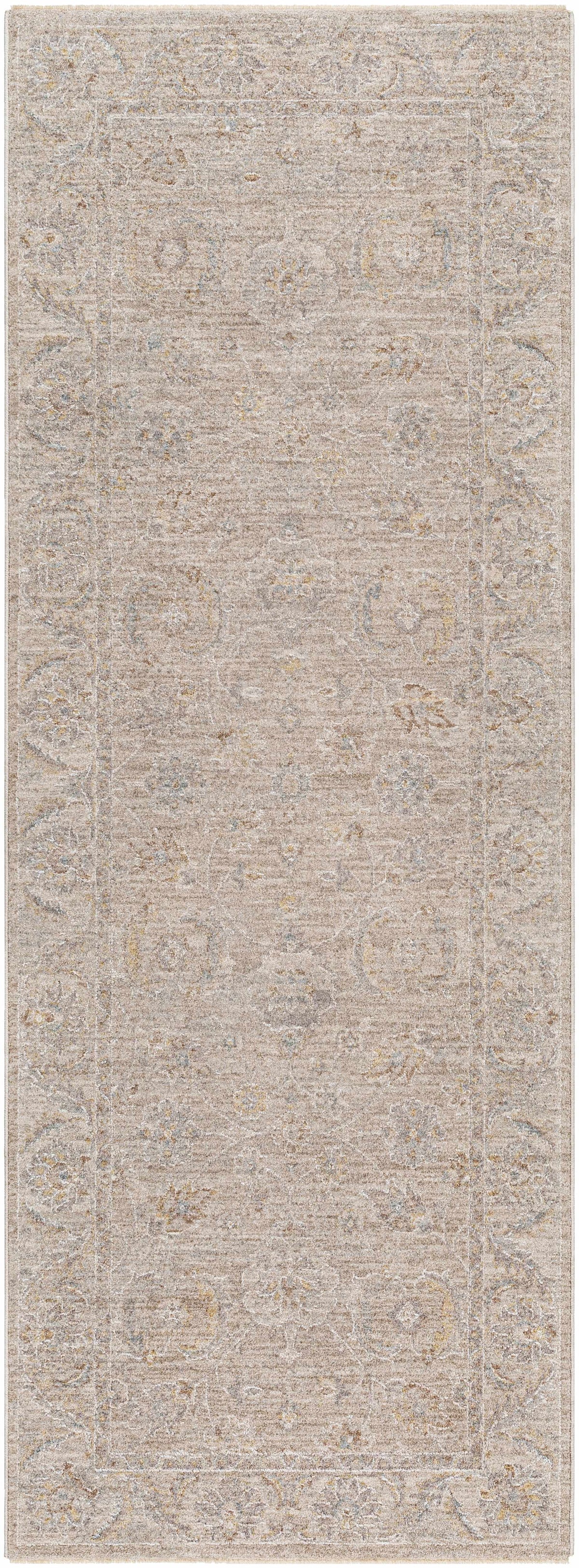 Brown Gray 10' x 14' Area Rug E6067