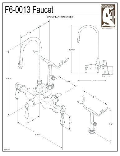 Center Deck Mount Tub Faucet with Gooseneck Spout and Handheld Shower G853