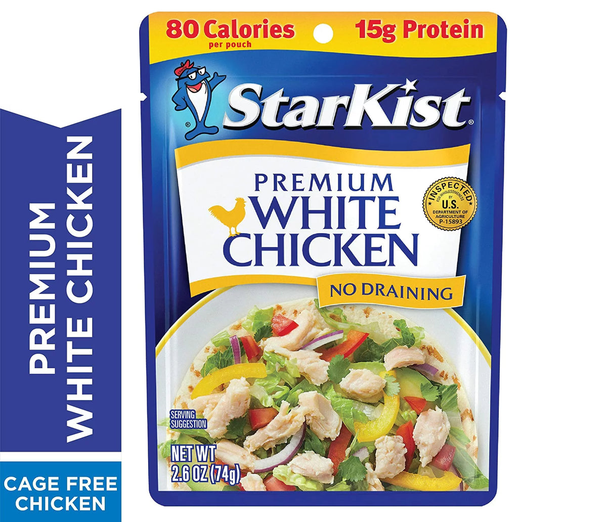2.6 oz Pouch Pack of 6 White Chicken Y65209
