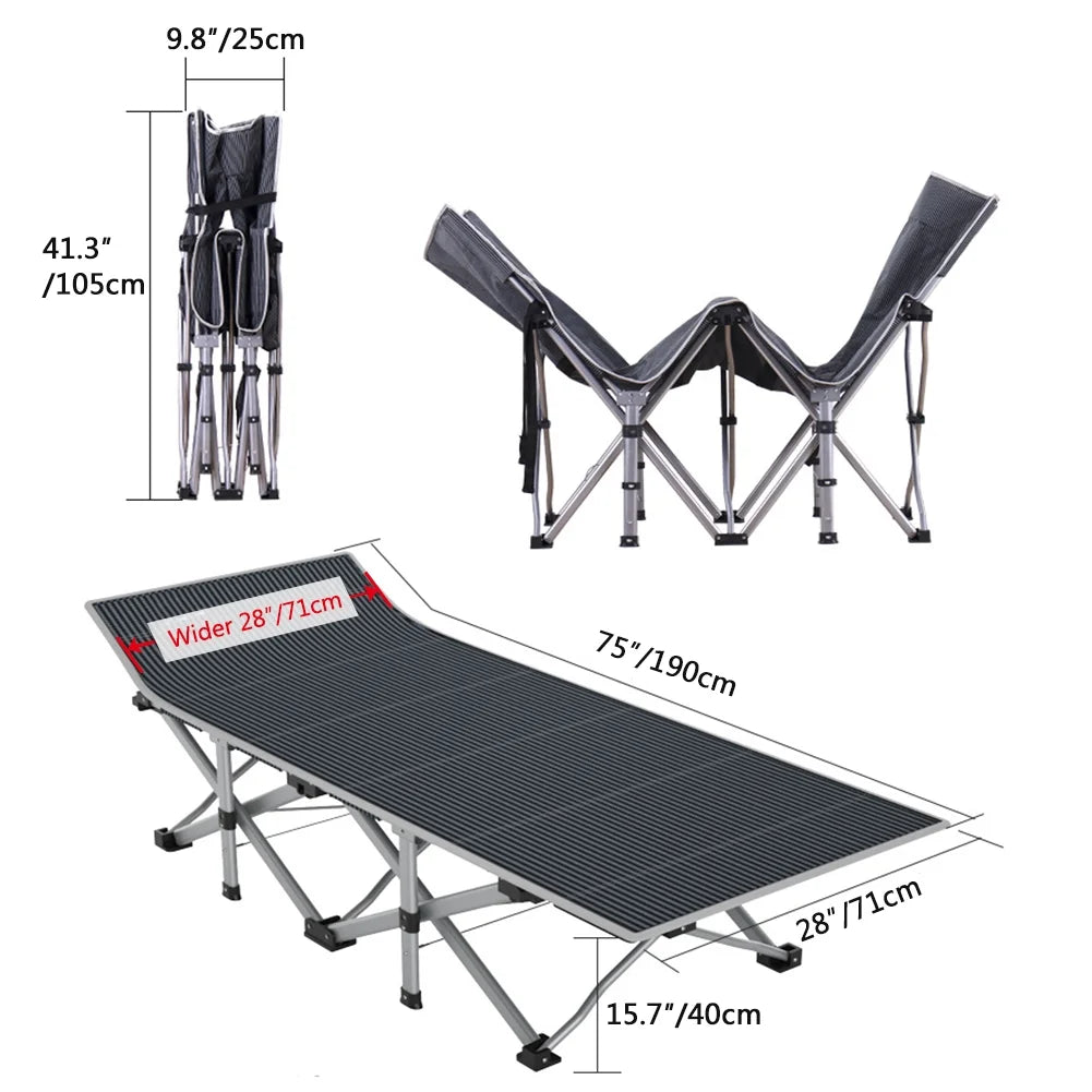 Folding Camping Cot H463