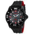 Black Silicone Automatic Diving Watch R849512