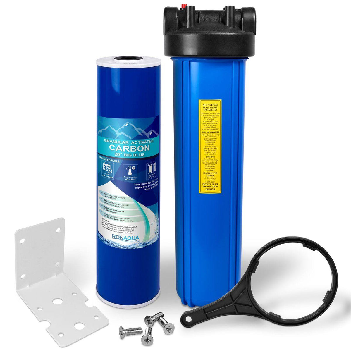 20 inch Whole House Water Filter with GAC Cartridge M178