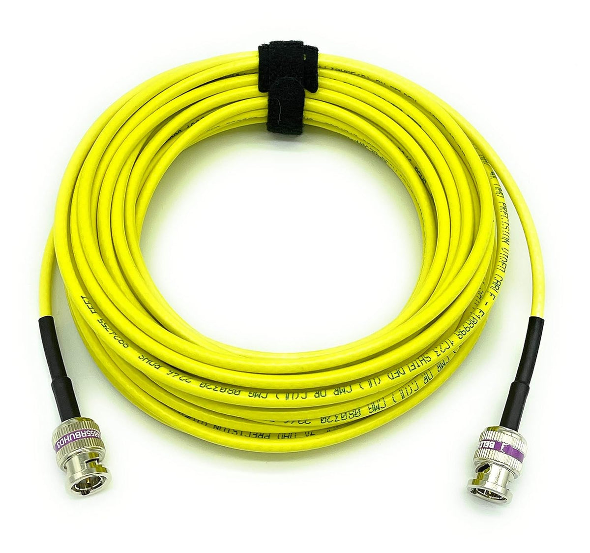 12G 4K HD SDI BNC - BNC Cable 150ft Green M1461