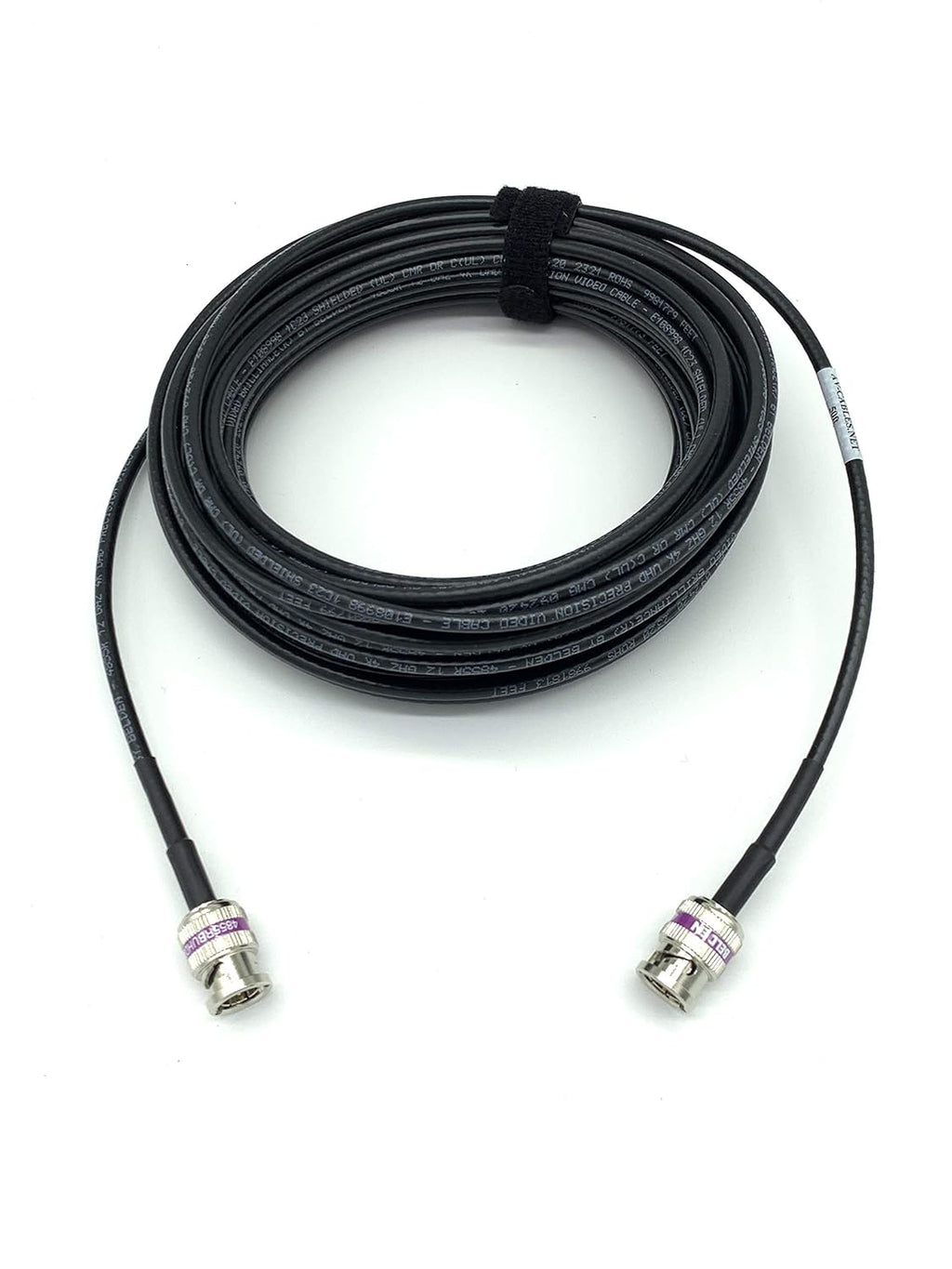 12G 4K HD SDI BNC - BNC Cable 150ft Green M1461