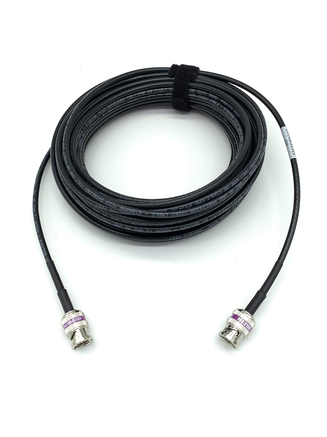 12G 4K HD SDI BNC - BNC Cable 150ft Green M1461
