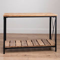 Heather Wood Pallet Console Table N59952