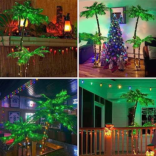 5Ft 121 LED Light Up Artificial Palm Tree T361