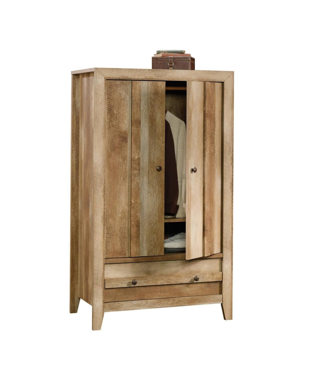 Craftsman Oak Armoire L776