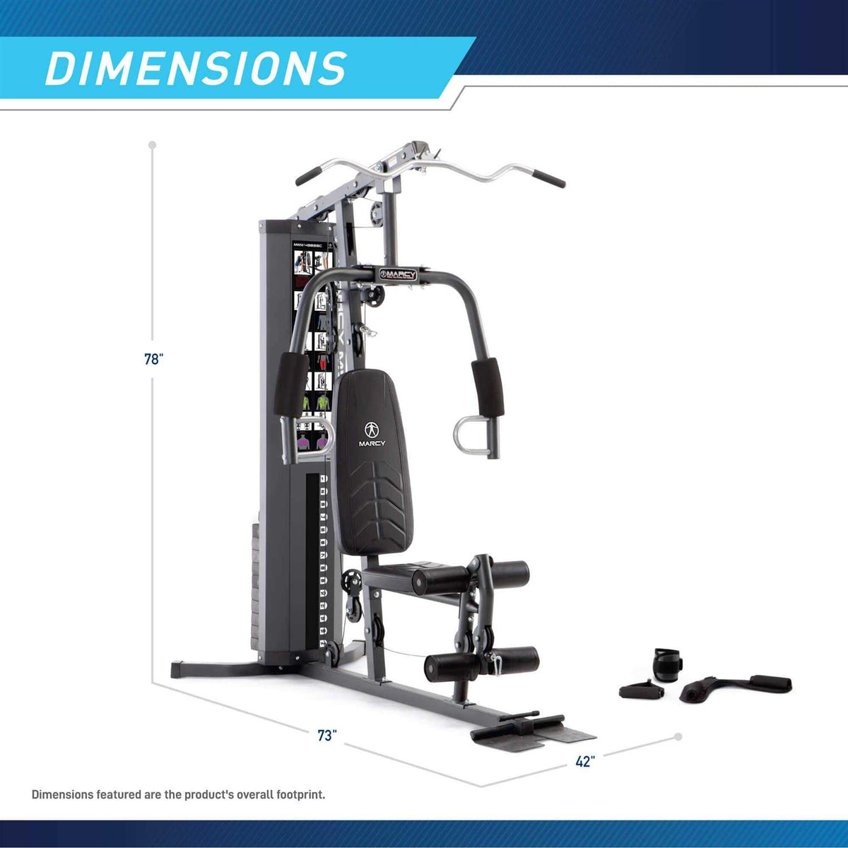 150 lb. Stack Home Gym K571668