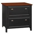 Antique Black Lateral File Cabinet H25958