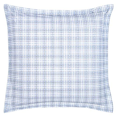 King Yellow Comforter Set with Euro Shams and Throw Pillows, Dark Blue King Sheets, 4 Pieces R7435