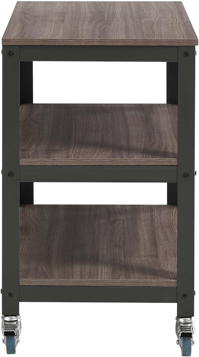Computer Office Desk with Locking Casters Z10300