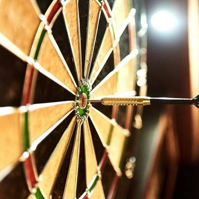 40x22 Dartboard Cabinet with LED Light S35747