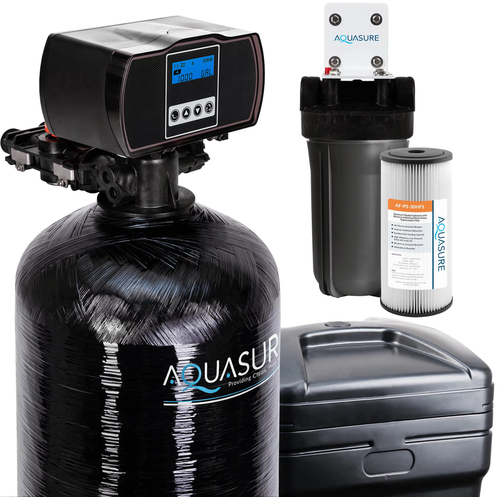 64,000 Grain Water Softener with Fine Mesh Resin B7948
