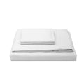 California King 300 Thread Count Percale Sheet Set White E39952