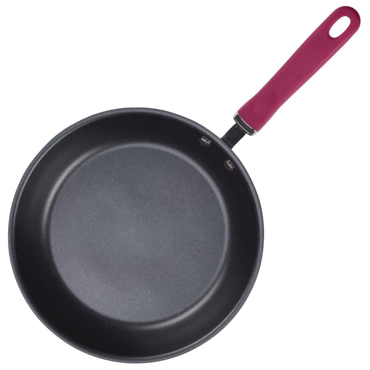 11 Piece Nonstick Pots and Pans Set, Burgundy Handles S343