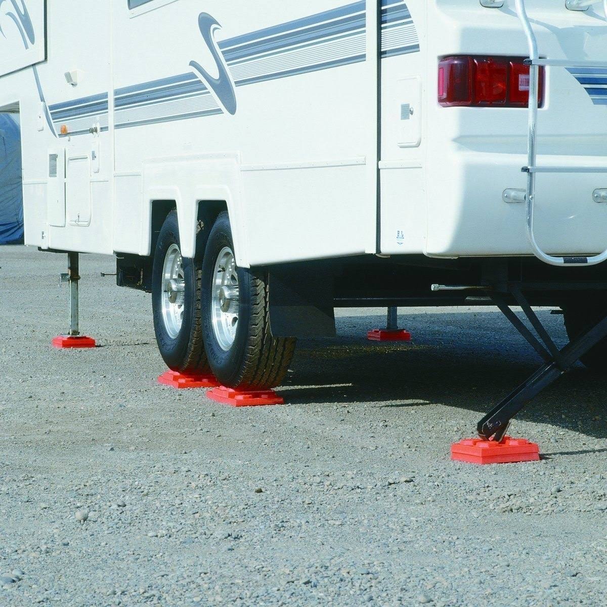 10 Pack Interlocking Leveling Blocks RV Trailer Camper P71335