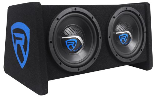 1000w Dual 10" Car Subwoofer Enclosure with Mono Amplifier and Amp Kit N5885