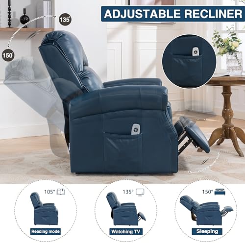 Red Brown Upholstered Swivel Glider Reclining Sofa Chair G288939
