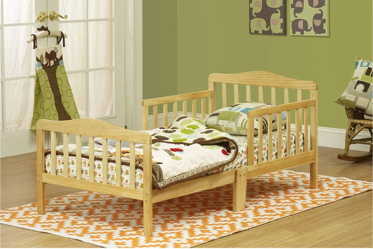 Solid Wood Toddler Bed (Natural) I38407