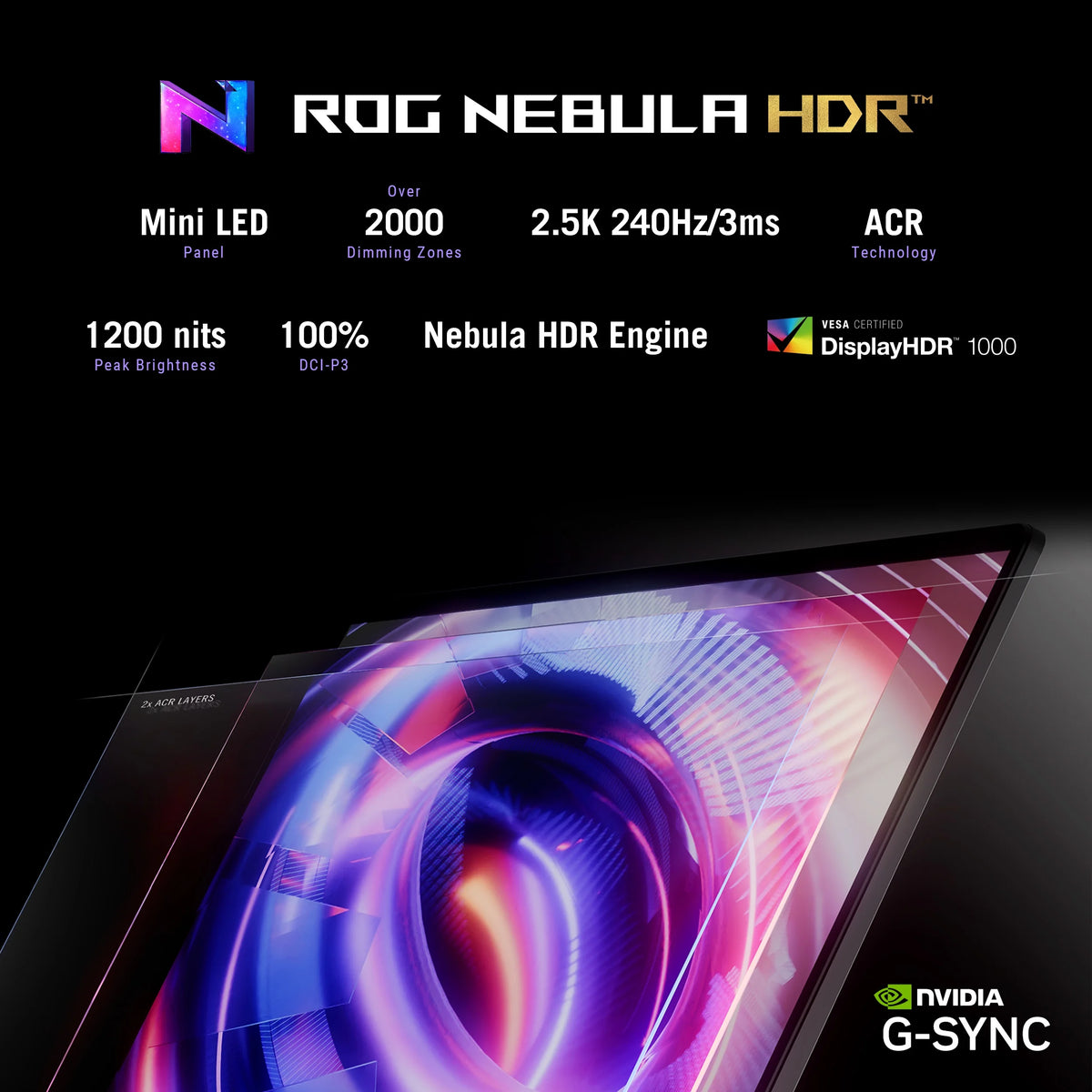 18in 240Hz Mini LED WQXGA Display Gaming Laptop C566