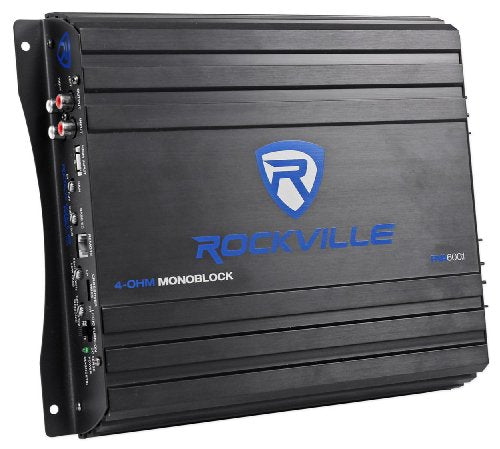 1000w Dual 10" Car Subwoofer Enclosure with Mono Amplifier and Amp Kit N5885