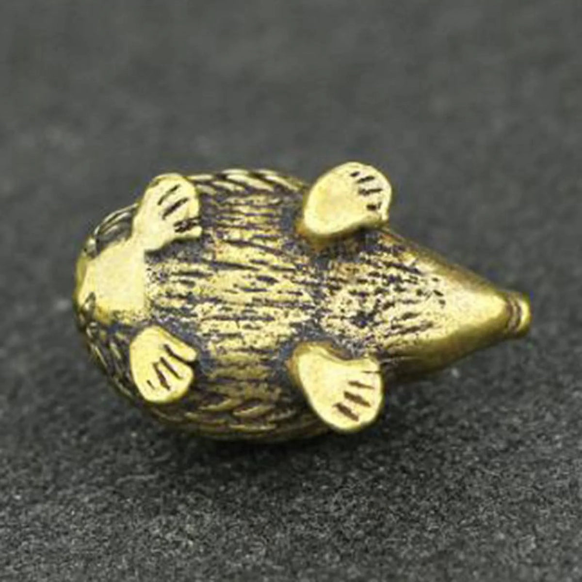Vintage Hedgehog Statue Ornaments J2573