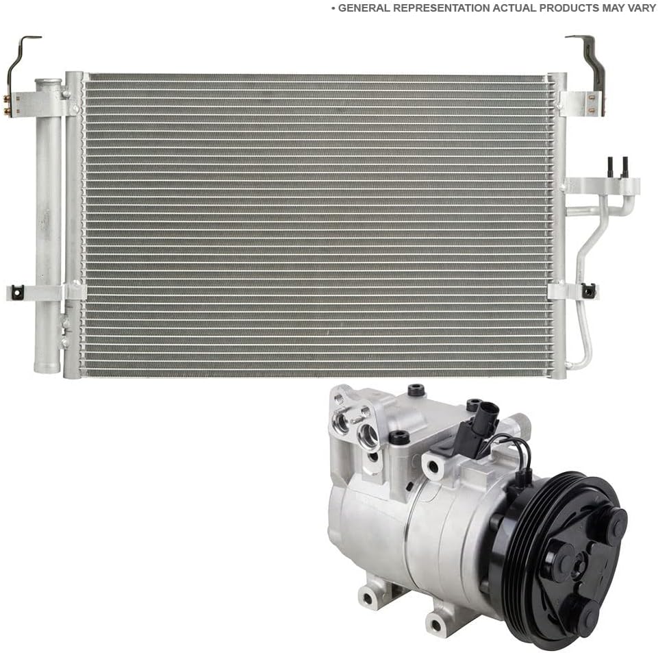 AC Compressor with A/C Condenser and Drier R23484