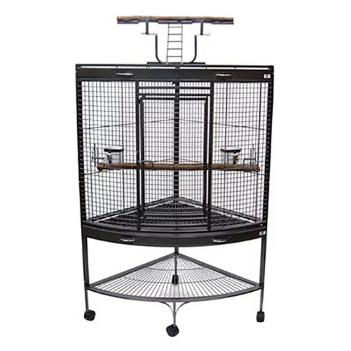 Corner Wrought Iron Bird Cage W24969