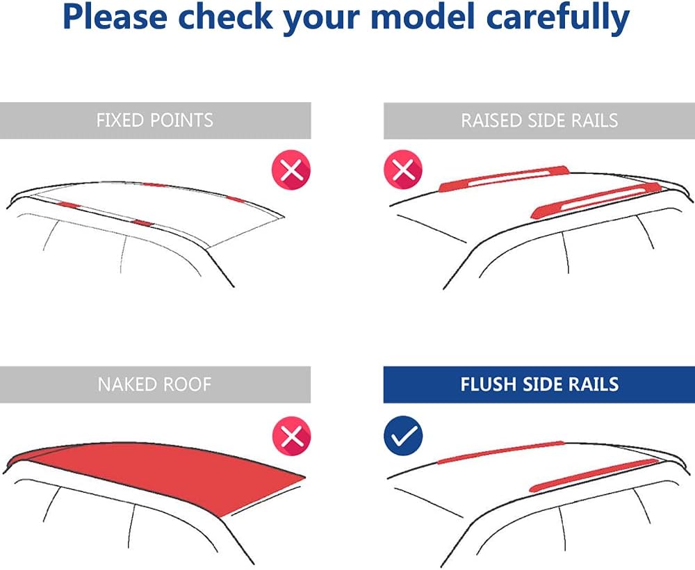 Roof Rack Cross Bar for VW ID.4 2020 2021 2022 X9972