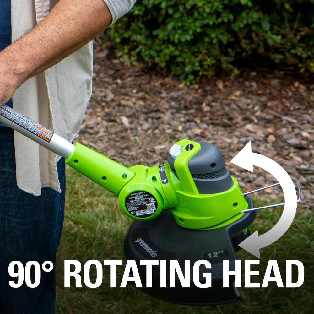 24V 12 Cordless String Trimmer/Edger with 2.0 Ah Battery & Charger M142195