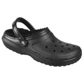Black Lined Clog C4891