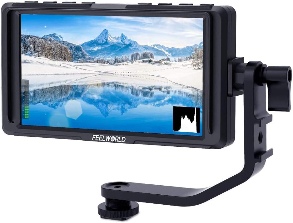 5 Inch Full HD 1920x1080 IPS On Camera Field Monitor with 4K HDMI Input Output T629