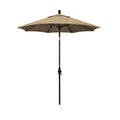 7.5 ft. Fiberglass Market Umbrella Collar Tilt C968