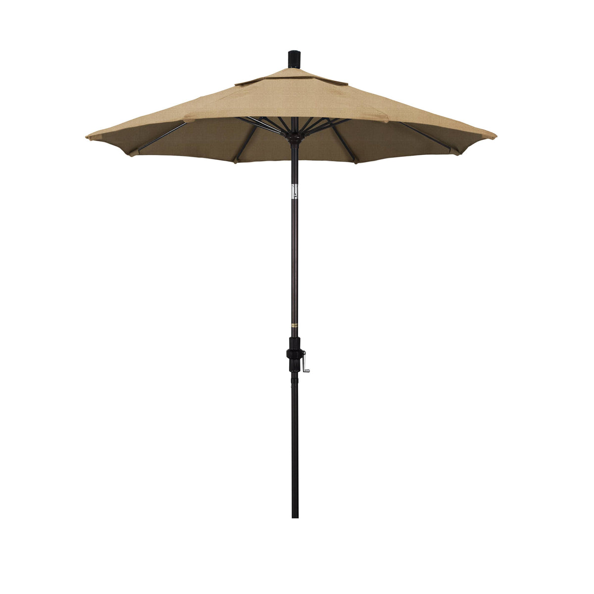 7.5 ft. Fiberglass Market Umbrella Collar Tilt C968
