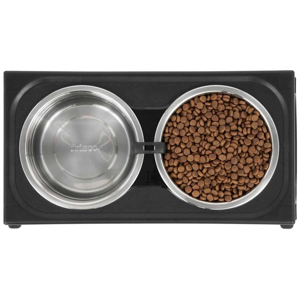 Stainless Steel Bowls with Elevated Holder J199