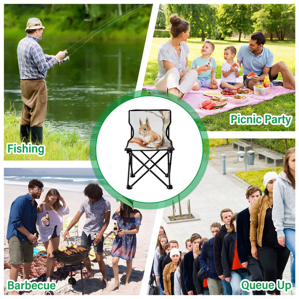 Portable Camping Chair with Carry Bag V523