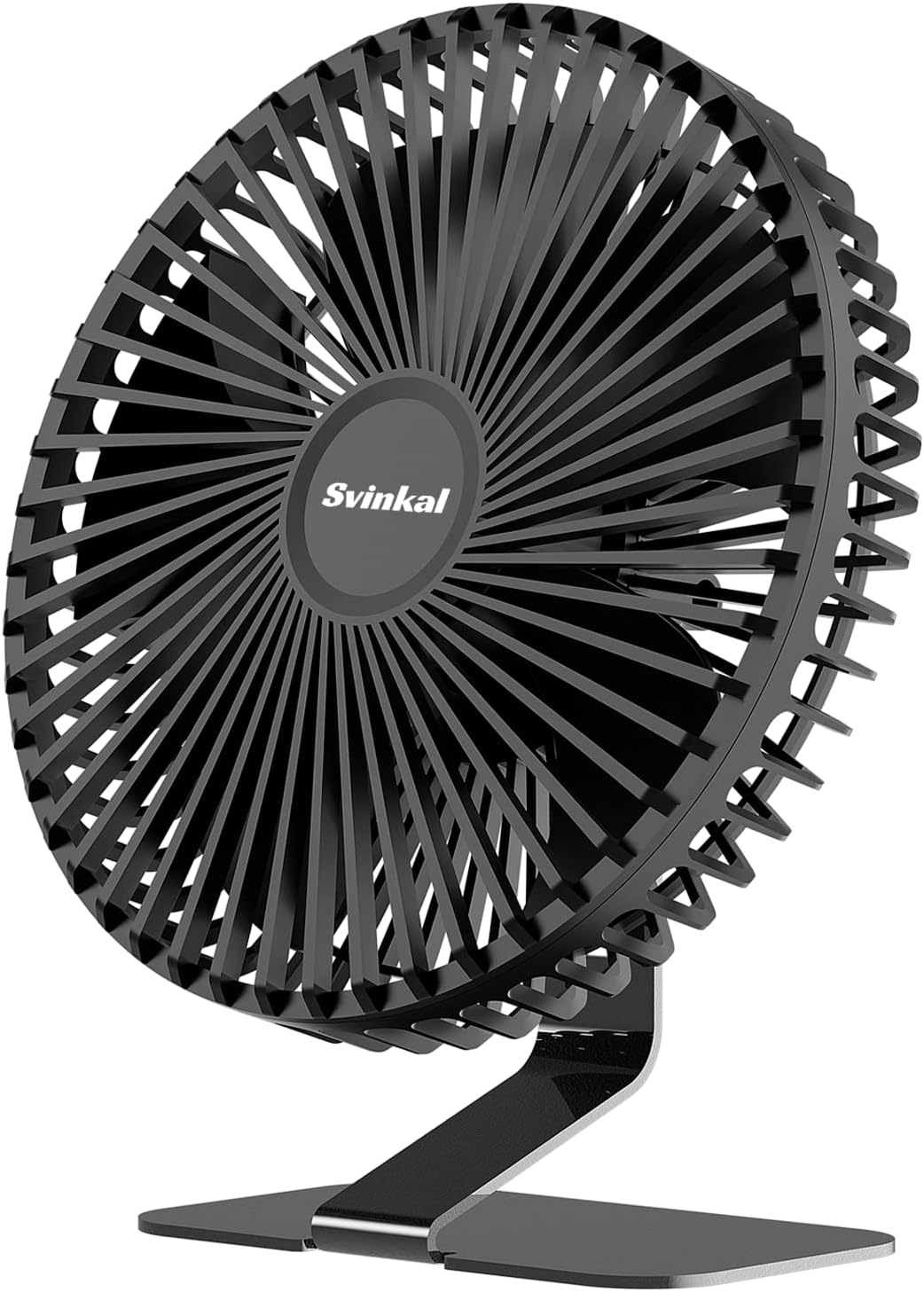 USB Desk Fan with 20000mAh Rechargeable Battery, 200 Hours, 3 Speed, 360° Rotation S8281