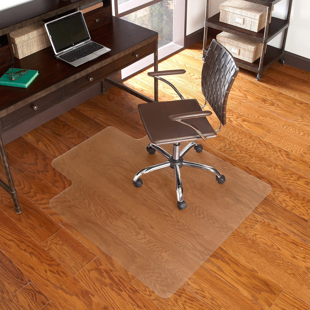 36" x 48" Hard Floor Chair Mat with Lip W52902