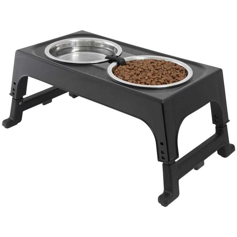 Stainless Steel Bowls with Elevated Holder J199