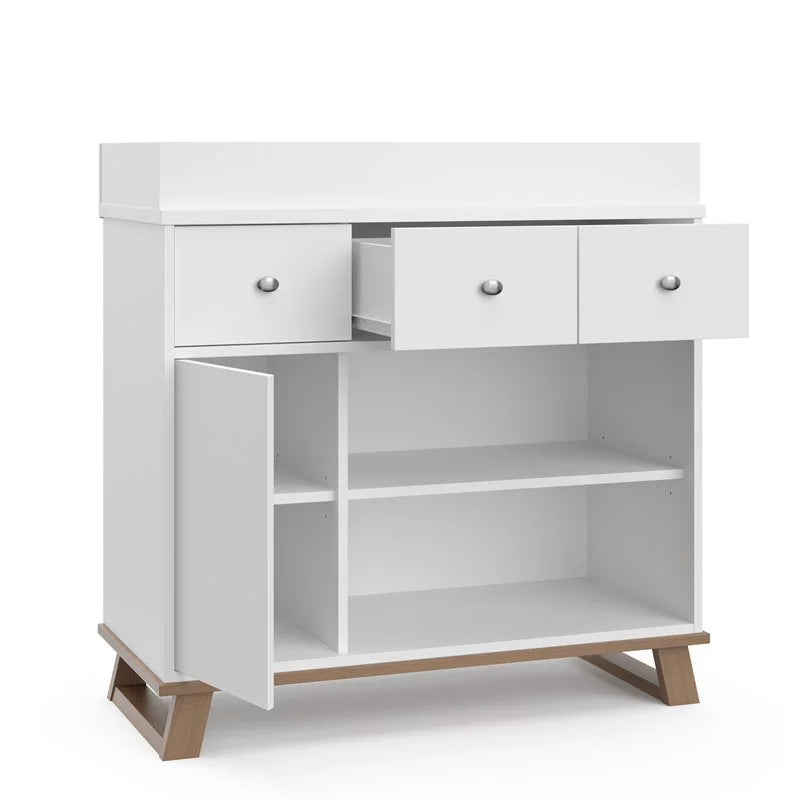2-Piece Crib and Changing Table Dresser Set I93408