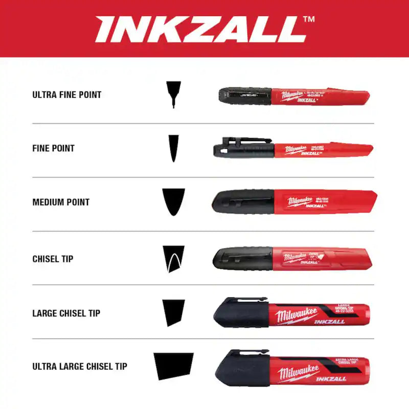 Red Fine Point Permanent Marker 360-Pack F7152