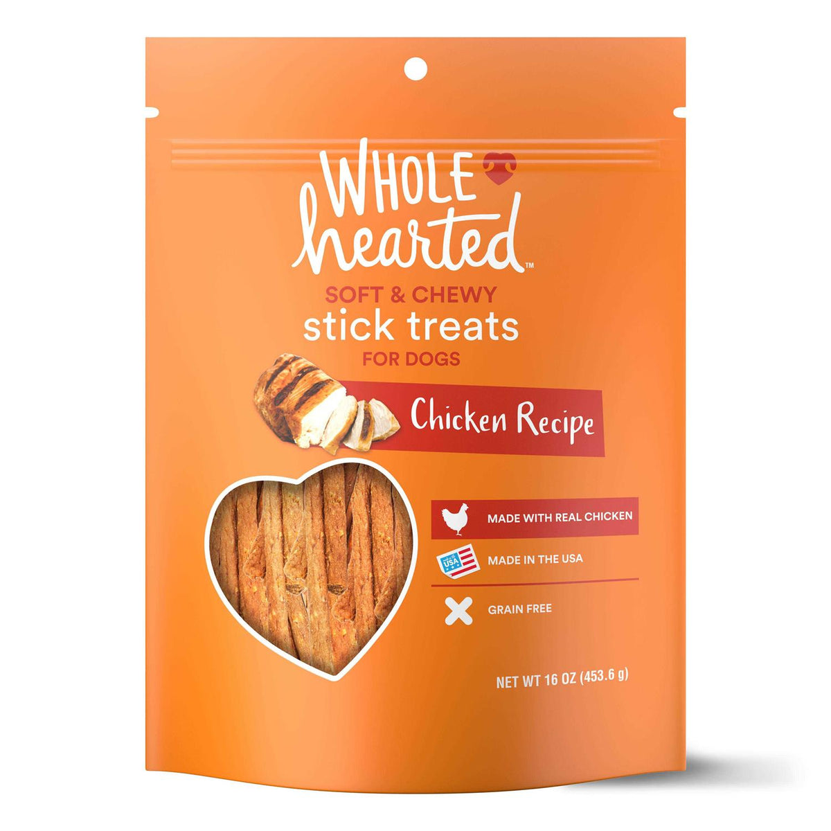 Grain Free Soft and Chewy Dog Stick Treats V5264