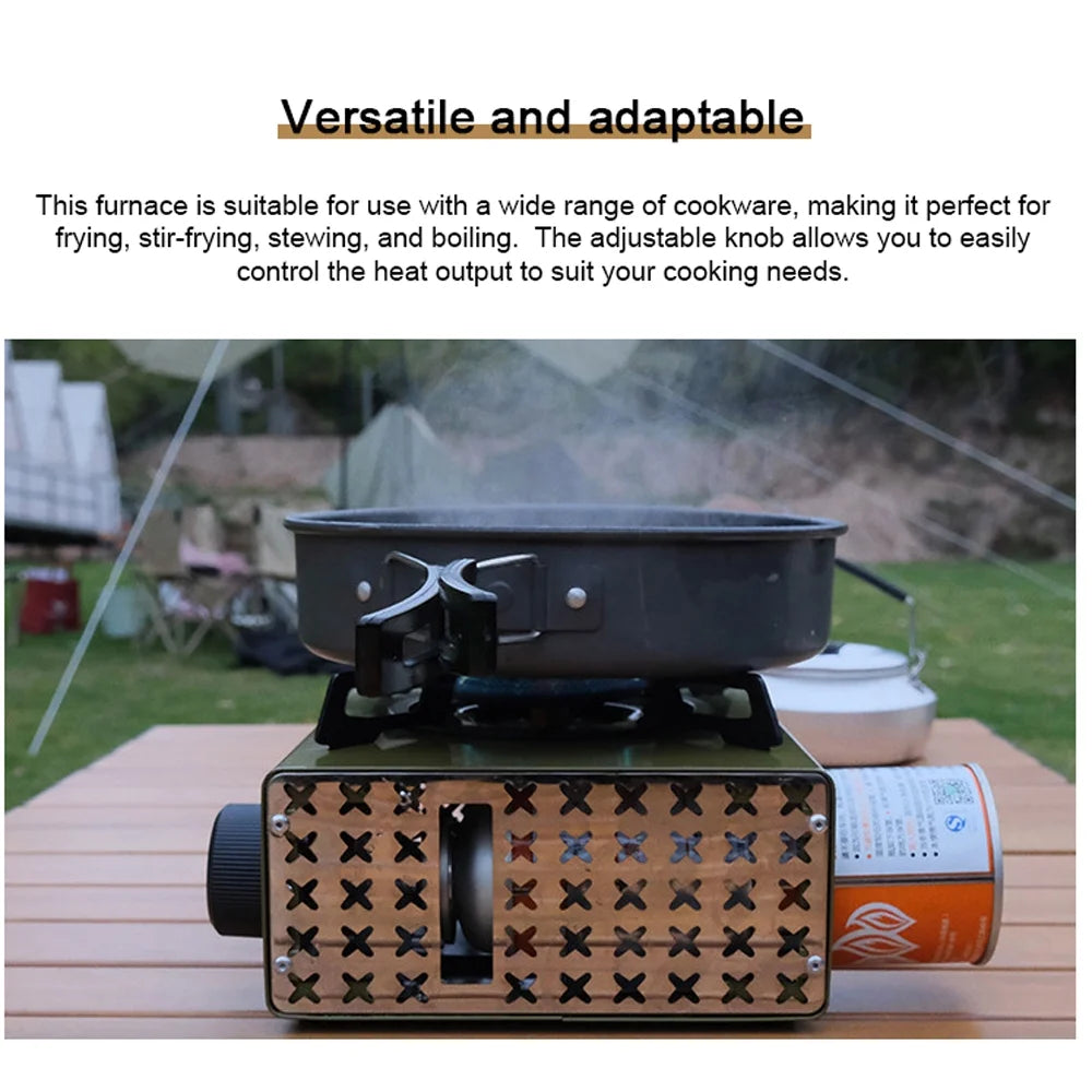 2000W Camping Metal Stove with Storage Bag Q125164