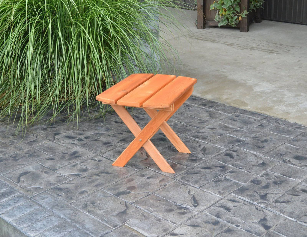 Folding Oval End Table A468