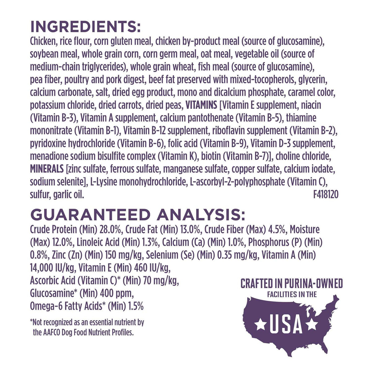 Adult Dry Dog Food W61497