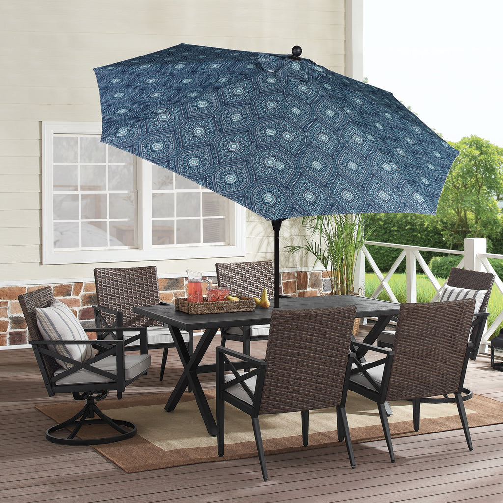 9' Round Crank Patio Umbrella L186953
