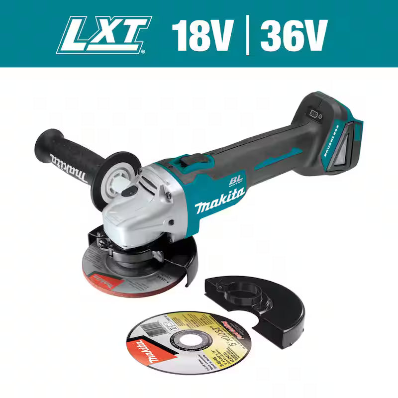 18V Lithium-Ion Brushless Cordless 4-1/2 in./5 in. Cut-Off/Angle Grinder U695315