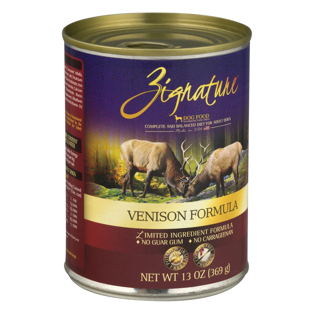 Venison Formula Wet Dog Food 13 Oz B18410